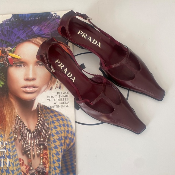 Ladies Prada Trappeur Nero Made in Italy Sz 8.5 - Picture 6 of 12